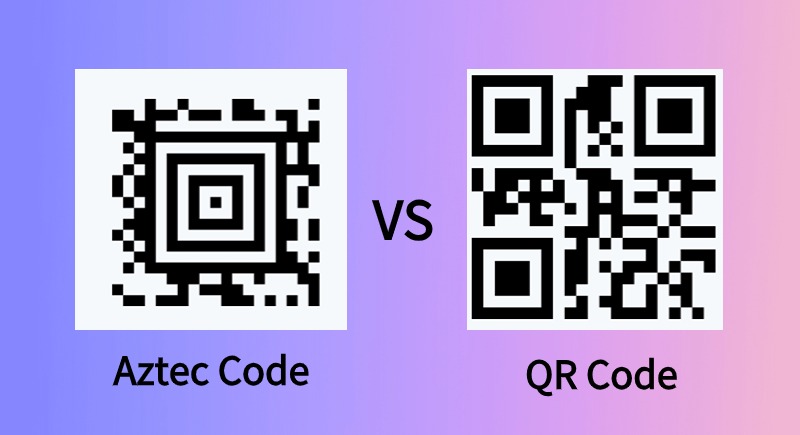 รหัสแอซเท็ก VS รหัส QR.jpg