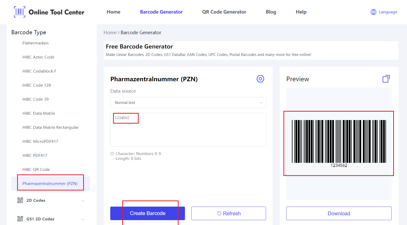 เครื่องสร้างบาร์โค้ด Pharmacentralnummer.png