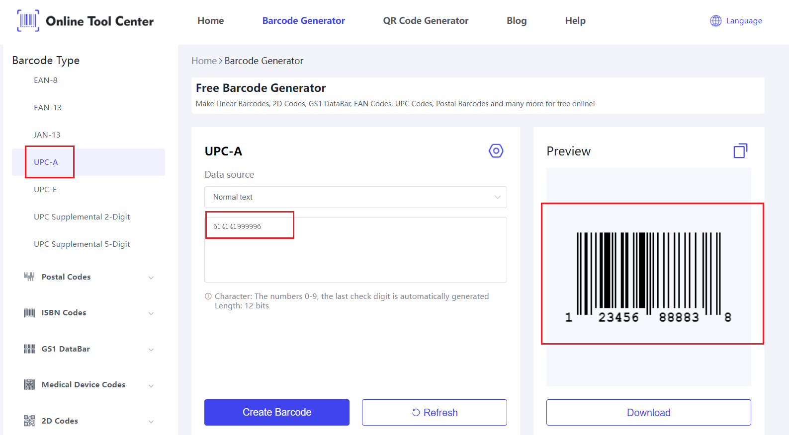 เครื่องสร้างบาร์โค้ด Upc.png