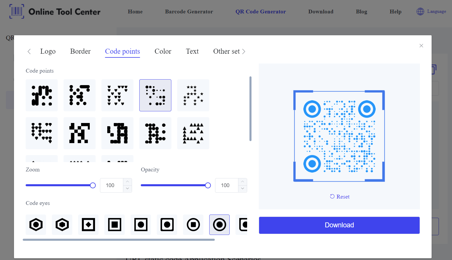 การออกแบบรหัส QR Bubble.png