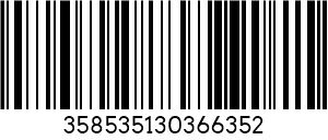 บาร์โค้ด IMEI Example