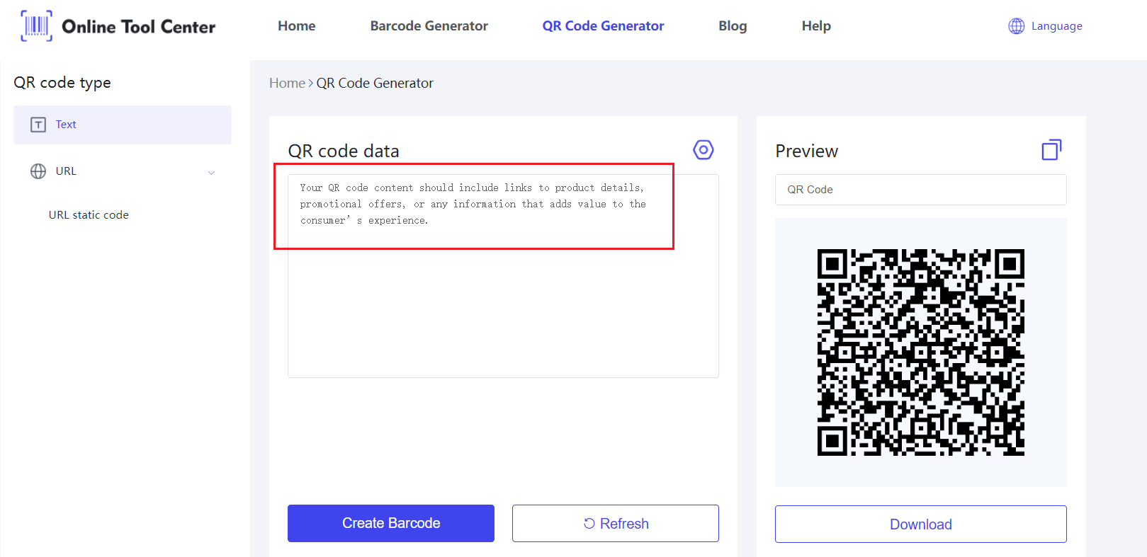 ผลิตภัณฑ์ QR Code Generator.png