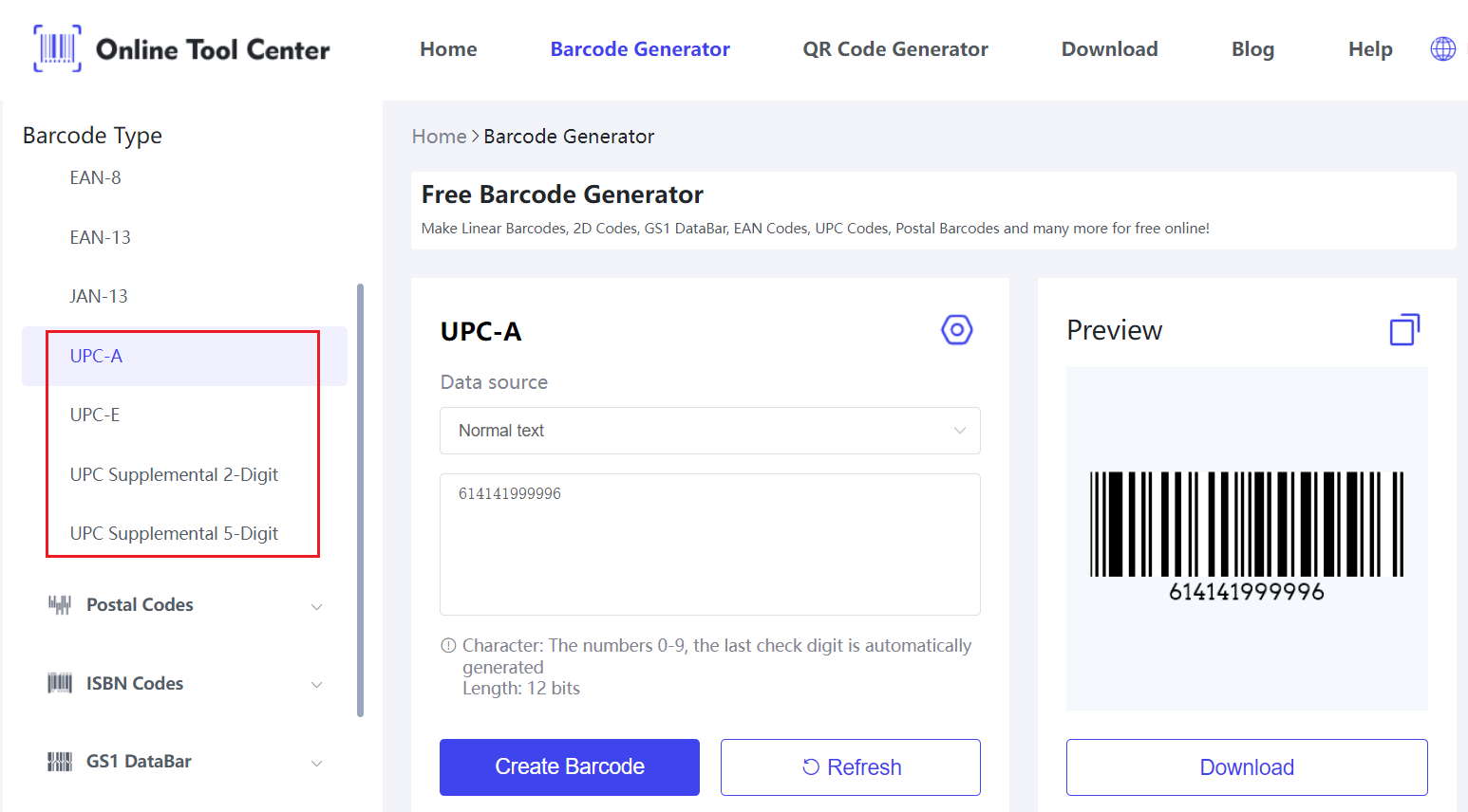 เครื่องสร้างบาร์โค้ด UPC.png