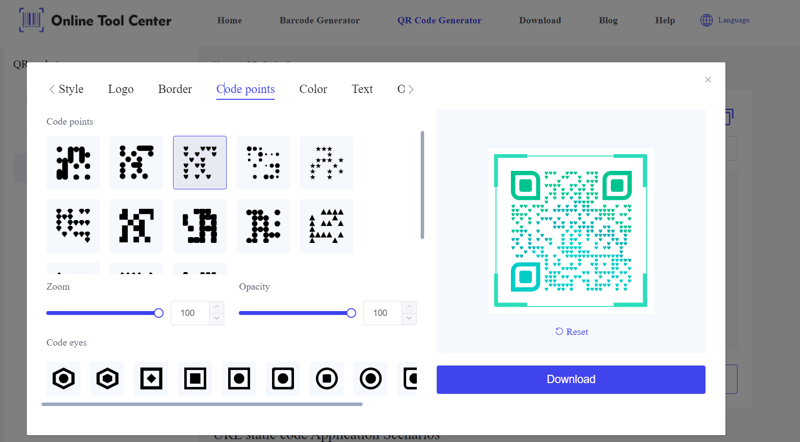 สุนทรียศาสตร์ QR Code Generator.png