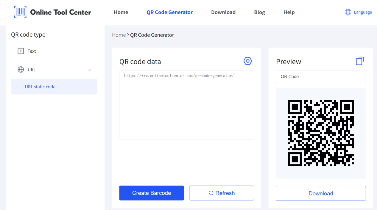qr code generator เครื่องกำเนิดรหัส qr