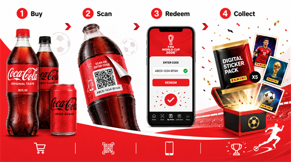 scan and redeem Coca Cola FIFA 2026 Code สแกนและแลกรหัส Coca Cola FIFA 2026