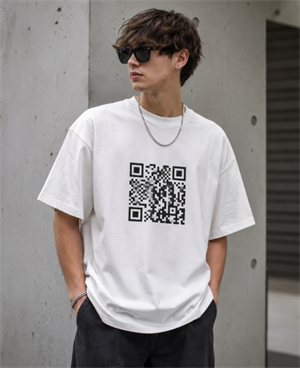 QR รหัสบนเสื้อยืด