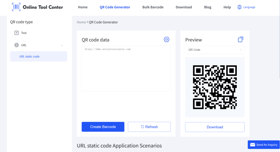 create link qr code สร้างลิงค์ QR รหัส