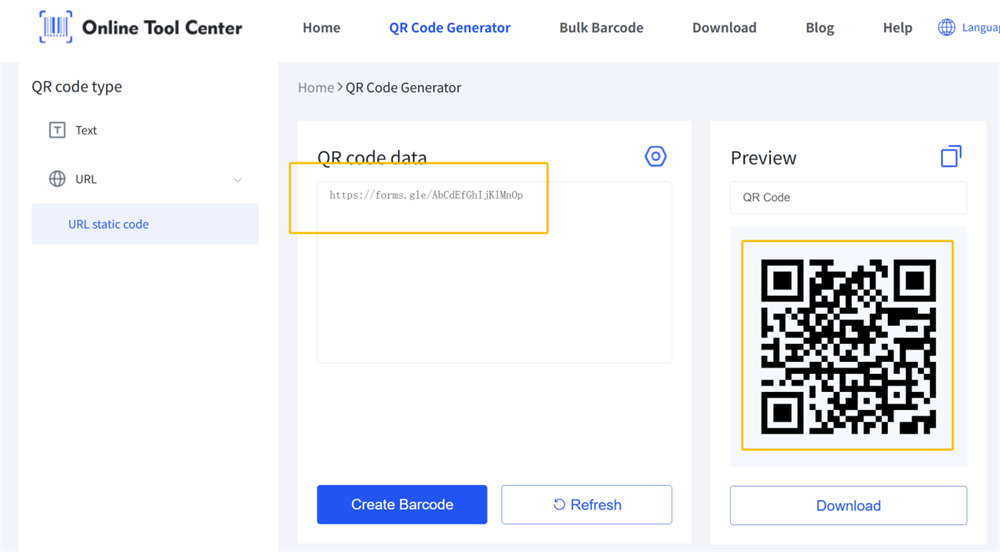 make qr code for registration form ทำรหัส qr สำหรับแบบฟอร์มลงทะเบียน