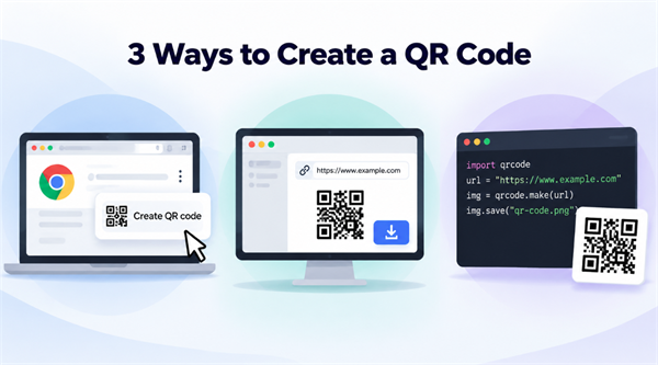 3 Ways to Create a OR Code 3 วิธีการสร้างรหัส OR